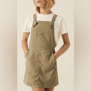 Garcia Viscose Overall Style Jumper Dress with Cross Back Straps, sz 14